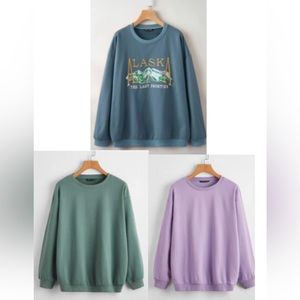 Medium shein sweatshirts. ALL 3 FOR SALE TOGETHER